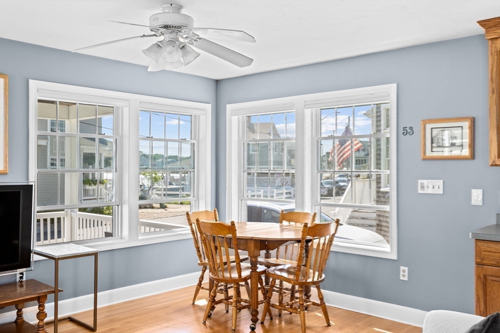 53 Lighthouse Road Scituate, MA 02066 - Photo 11 of 29 a view of a dining room with furniture window and outside view