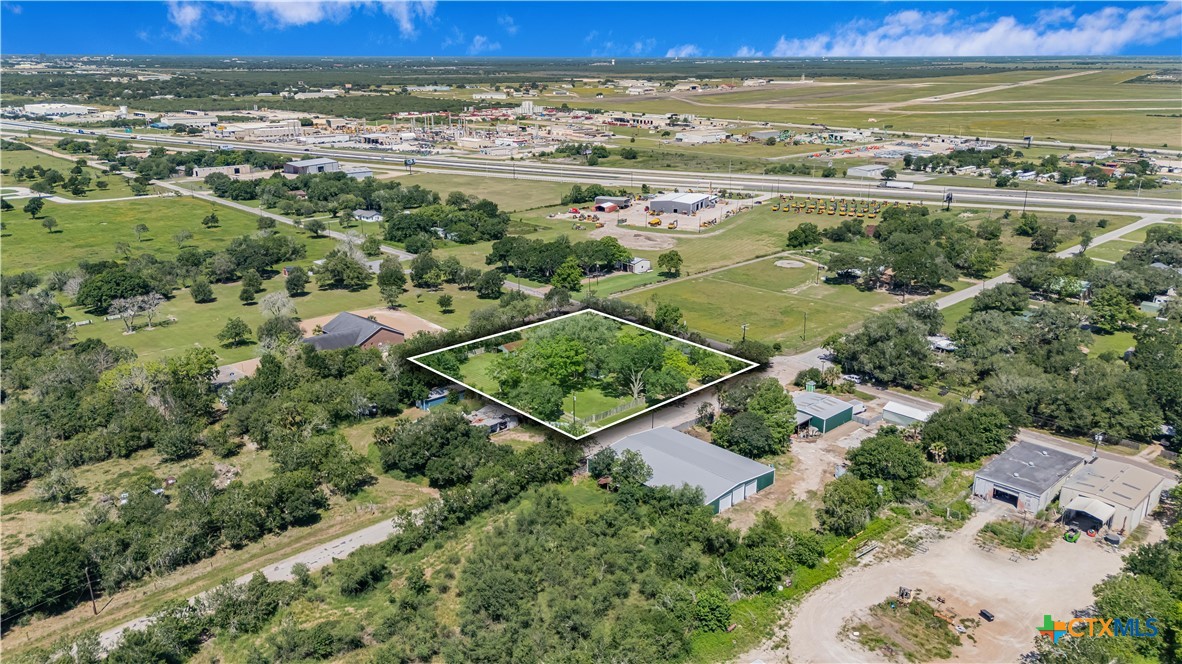 20 Hambleton Road Victoria, TX 77905 - Photo 37 of 48 an aerial view of residential building and lake