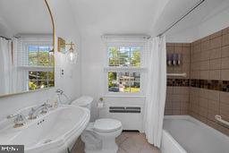 2713 Cheswolde Road Baltimore, MD 21209 - Photo 26 of 41 Separate Tub and Shower with custom tile