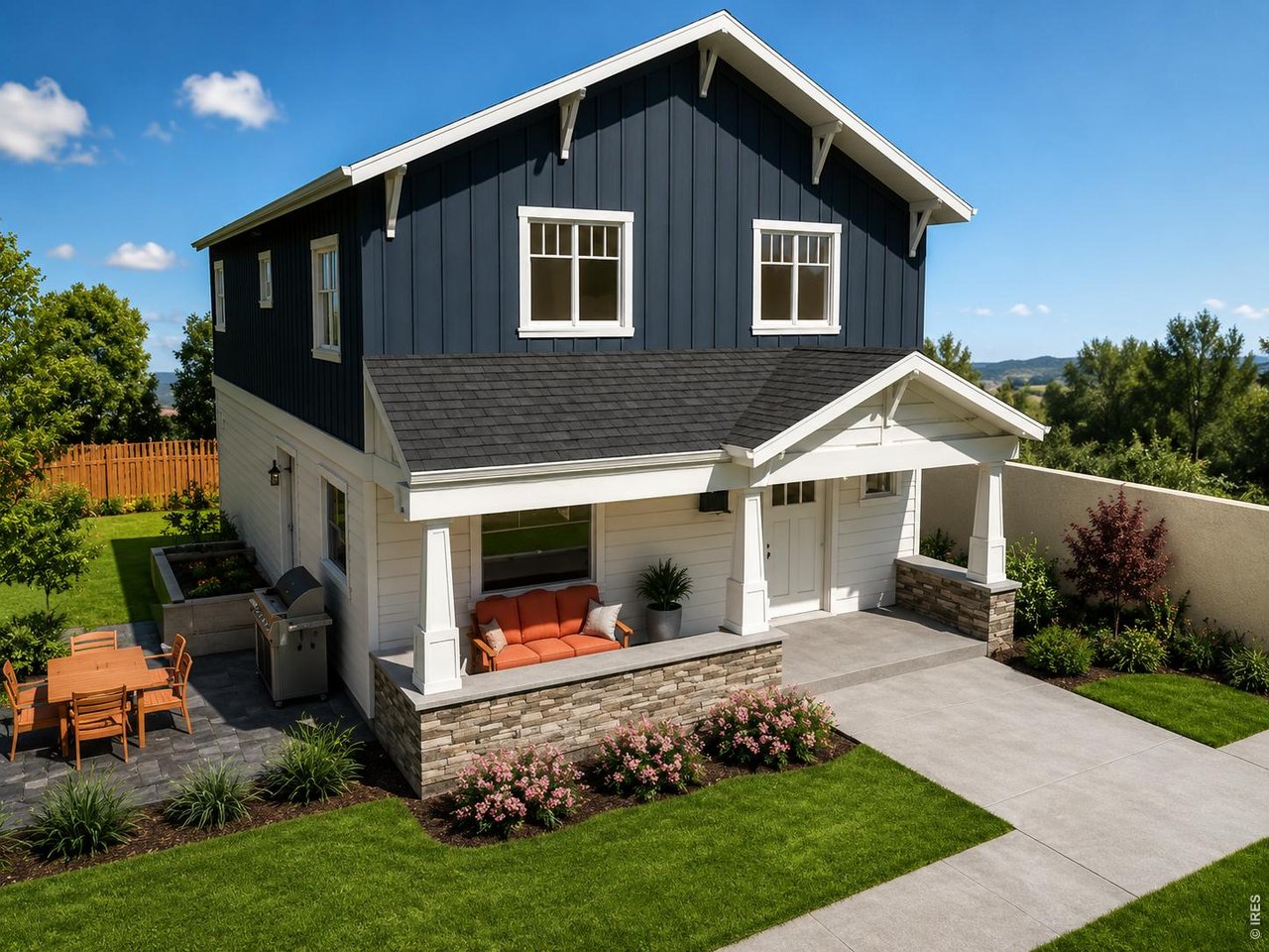 722 Cherry Street Fort Collins, CO 80521 - Photo 2 of 15 Rendering of Approved Site Plan.