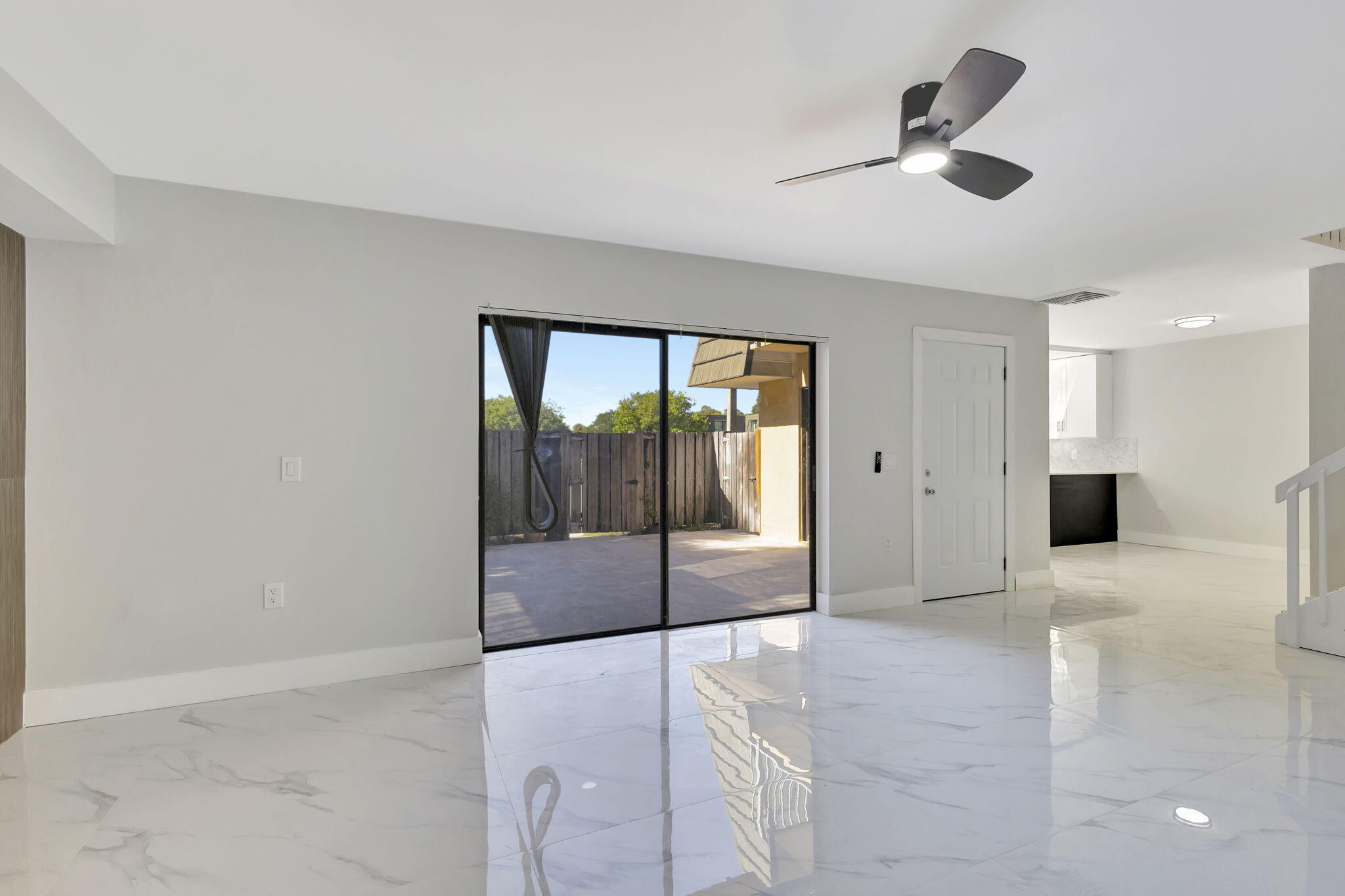 318 3rd Way West Palm Beach, FL 33407 - Photo 4 of 26 a view of a hallway with a living room