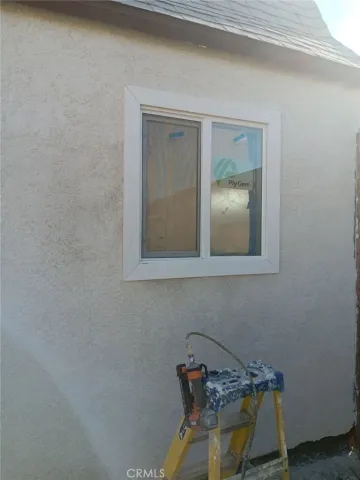 a room with a window