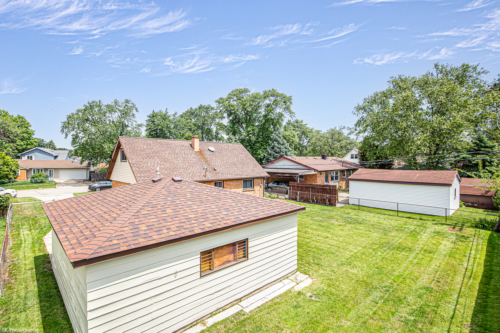 7049 West 91st Street Bridgeview, IL 60455 - Photo 25 of 25 a view of a terrace with a garden