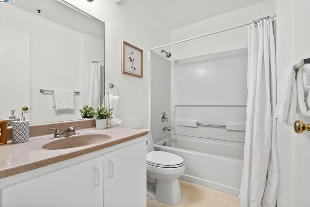 a view of a house with a large window