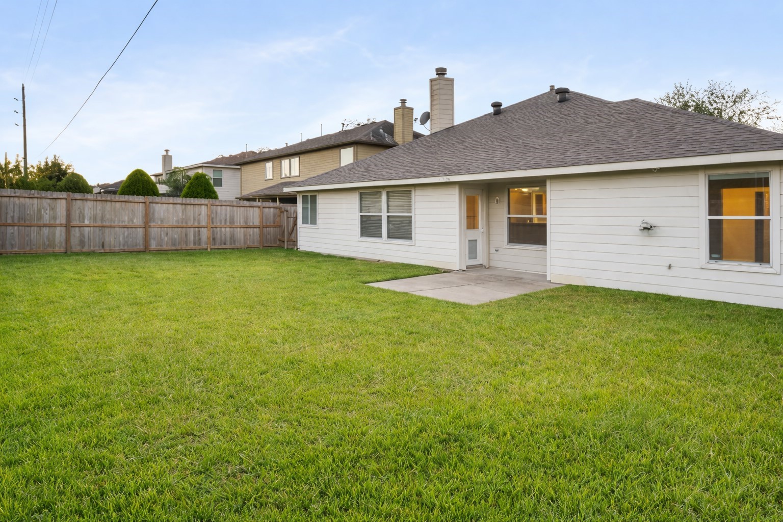 3522 Brackenfern Road Katy, TX 77449 - Photo 17 of 17 a front view of house with yard and outdoor seating