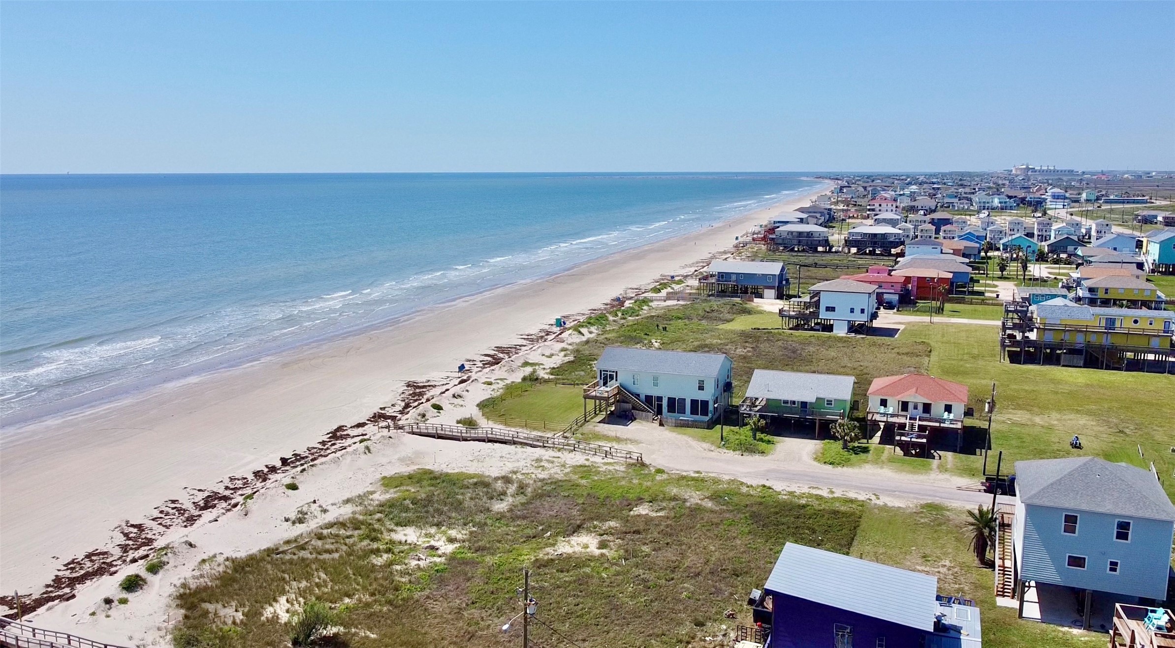 101 Salt Grass Avenue Surfside Beach, TX 77541 - Photo 43 of 48 an aerial view of a city