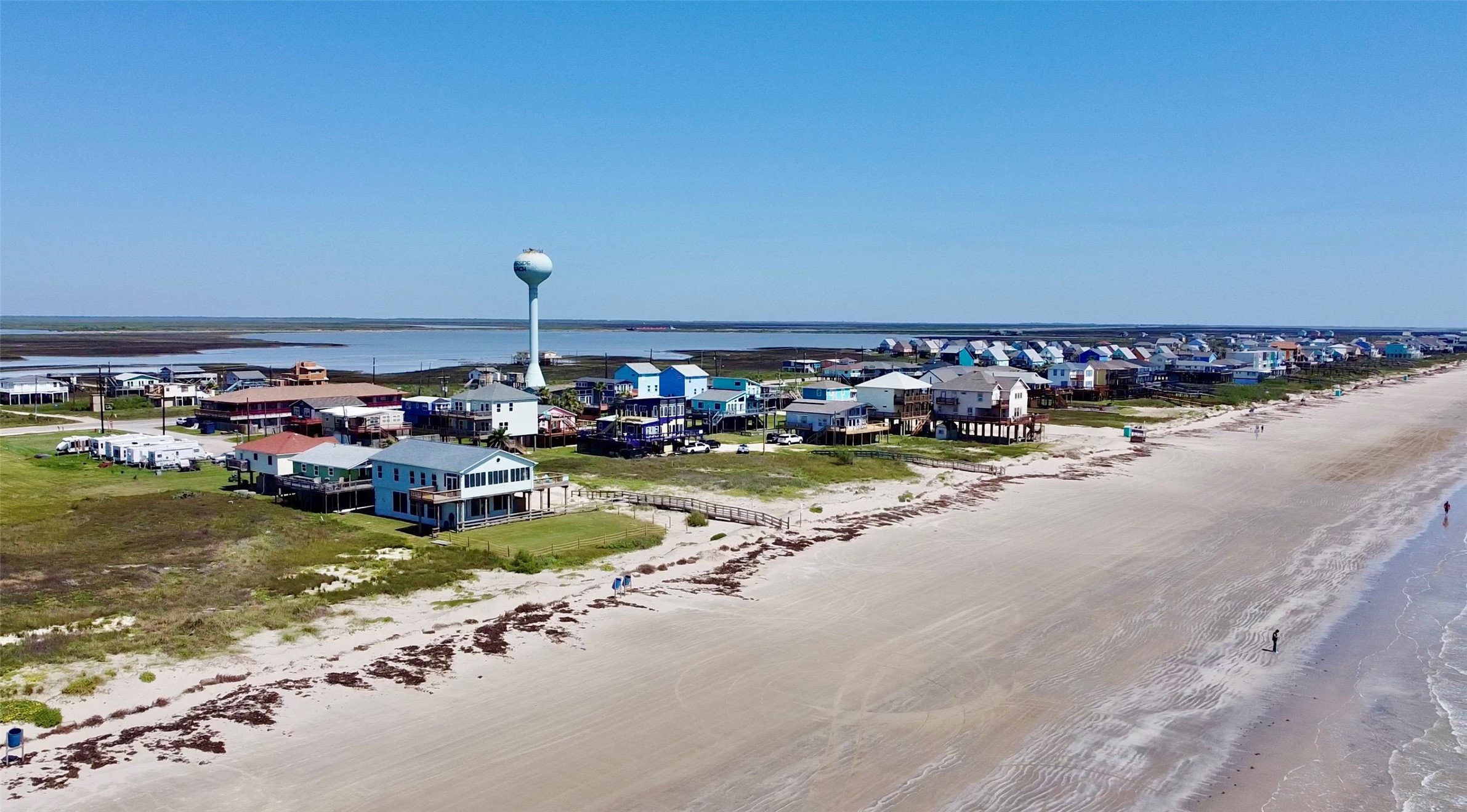 101 Salt Grass Avenue Surfside Beach, TX 77541 - Photo 47 of 48 a view of swimming pool with outdoor seating