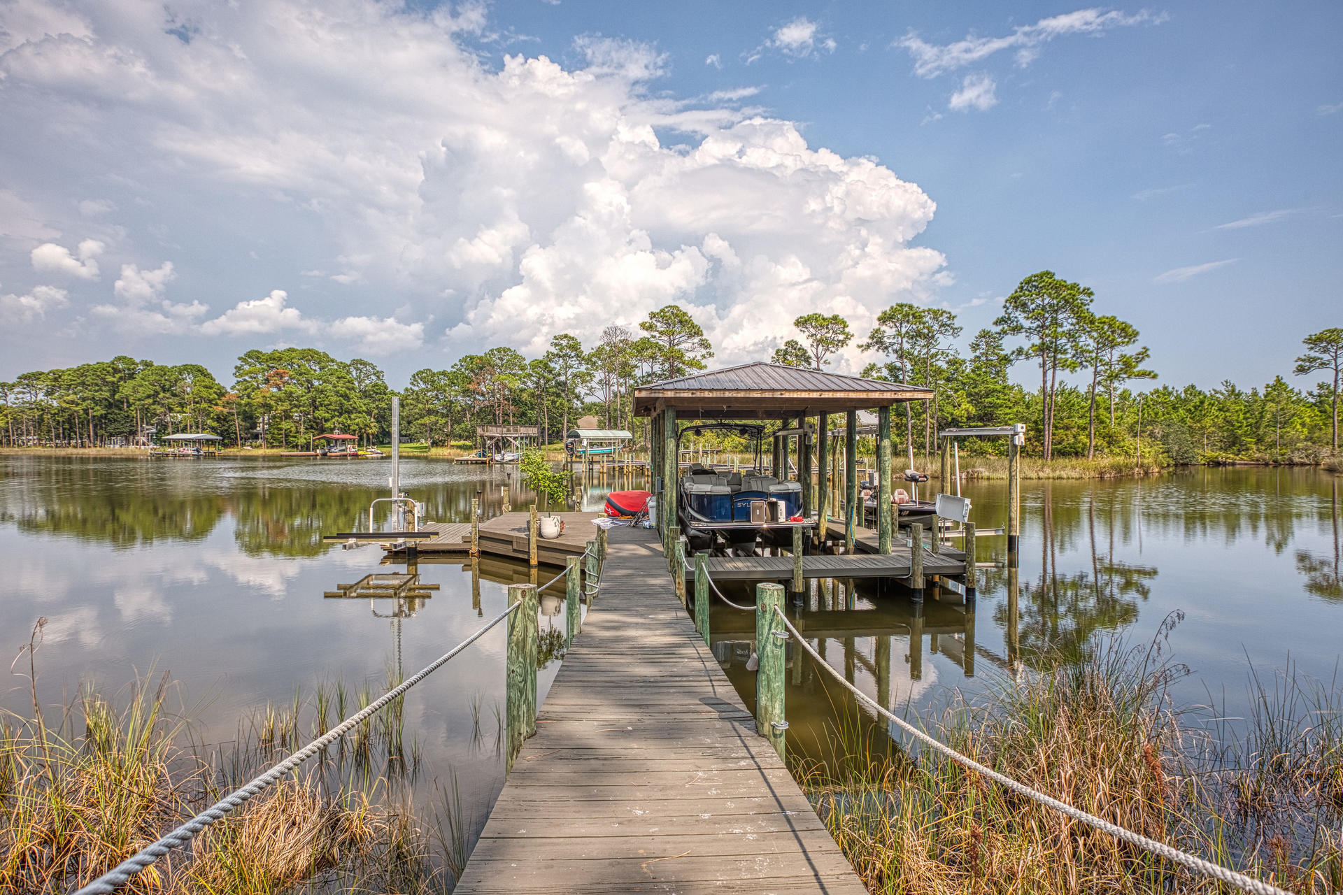 160 Grand Flora Way Santa Rosa Beach, FL 32459 - Photo 22 of 51 a view of a lake with a lake view