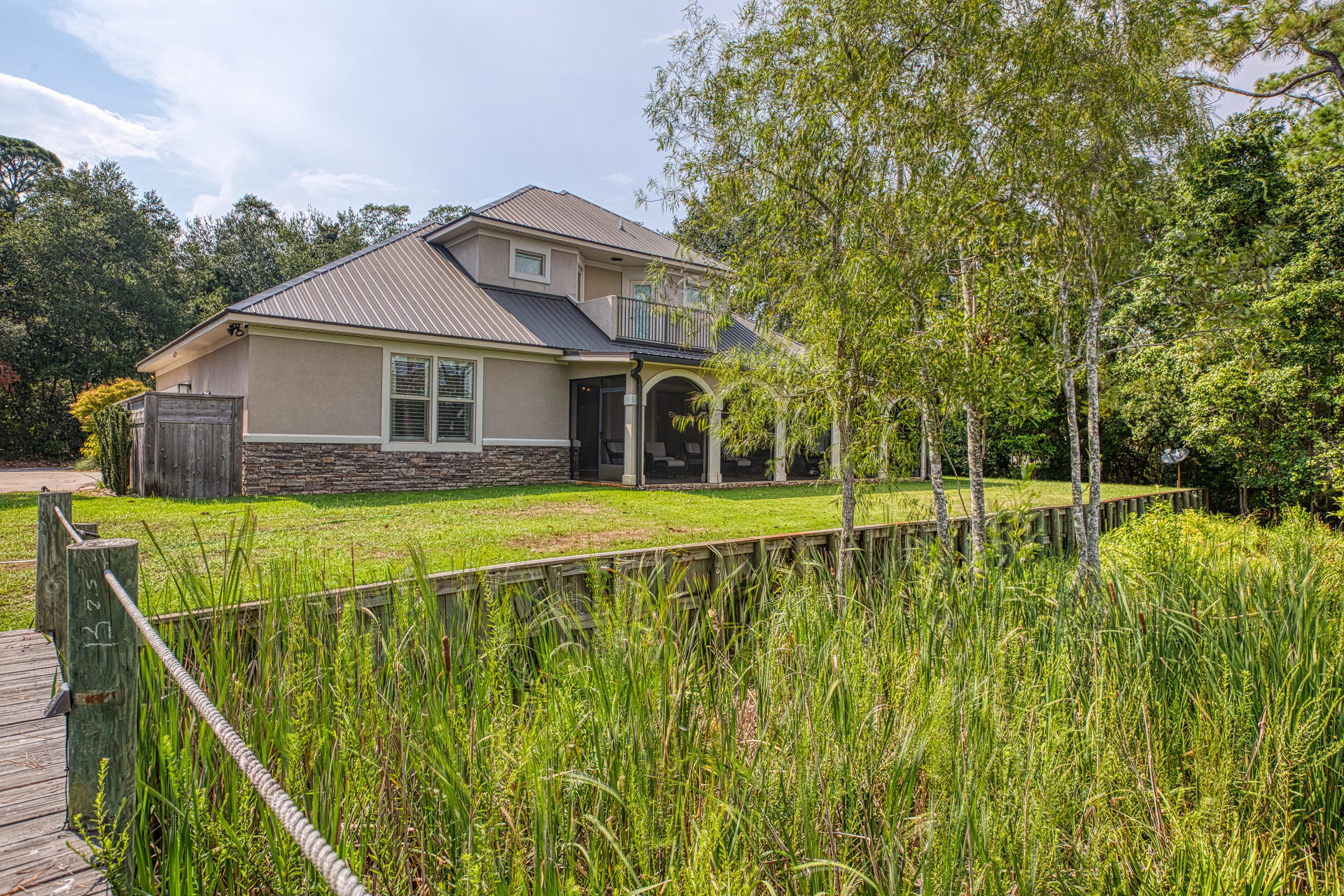 160 Grand Flora Way Santa Rosa Beach, FL 32459 - Photo 26 of 51 a view of a house with a large pool