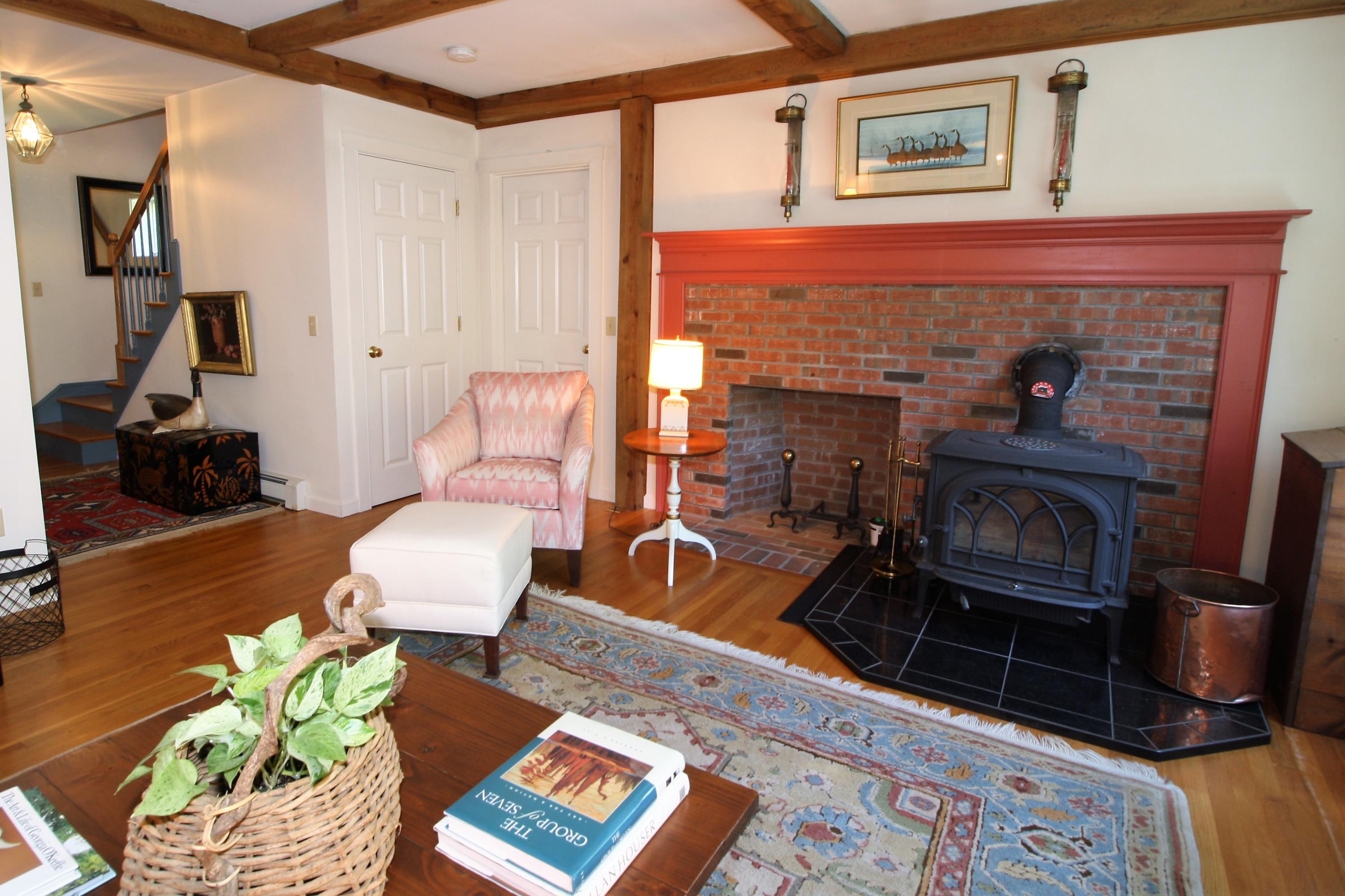 121 A P Newcomb Road Brewster, MA 02631 - Photo 14 of 40 WOOD STOVE AN FIREPLACE