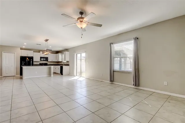 a view of a livingroom with a fireplace