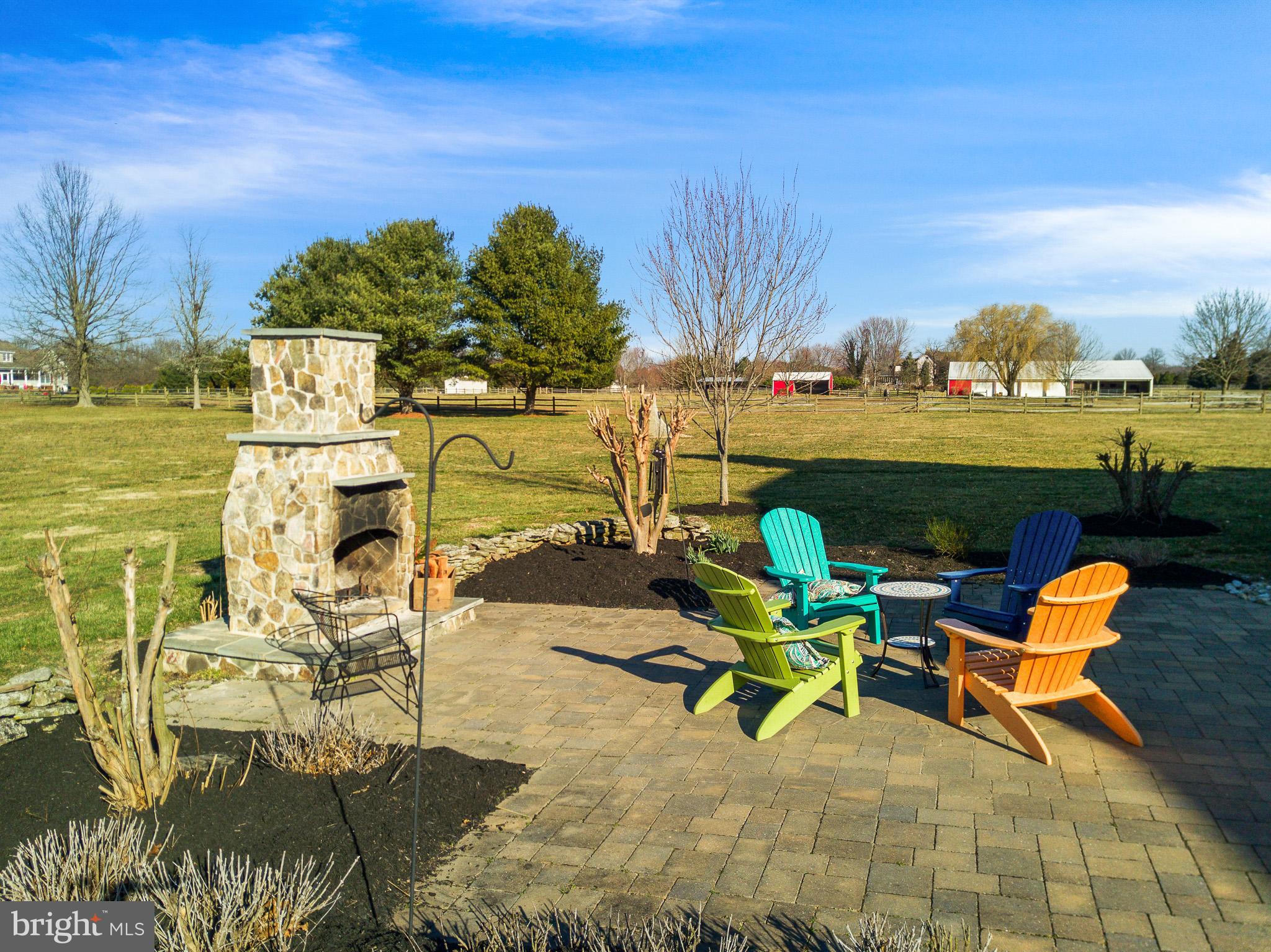 481 Budds Landing Road Warwick, MD 21912 - Photo 12 of 61 Back patio, fire place