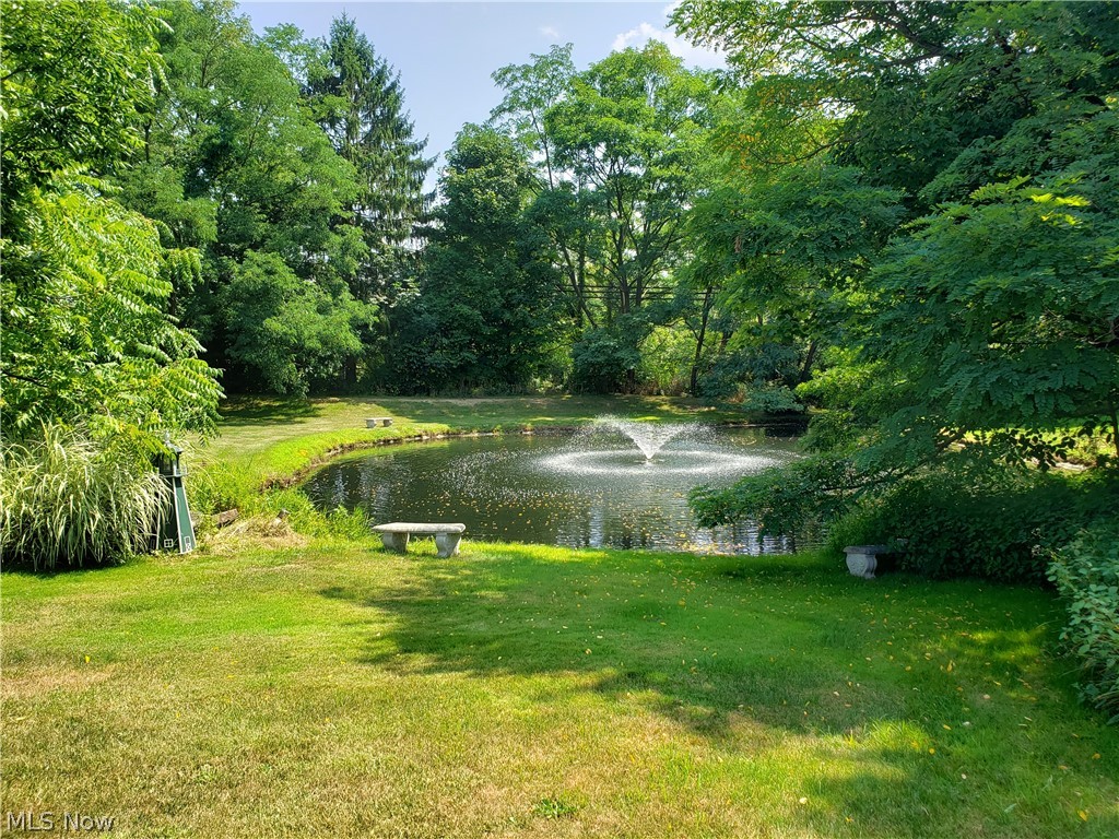 11599 Thwing Road Chardon, OH 44024 - Photo 34 of 35 Pond with fountain
