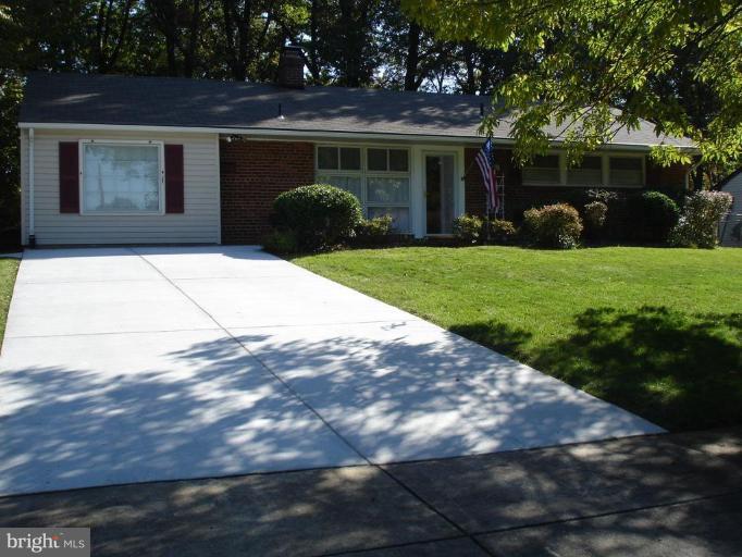 5501 Blacksburg Road Springfield, VA 22151 - Photo 1 of 29 Front view w/brand new concrete drive