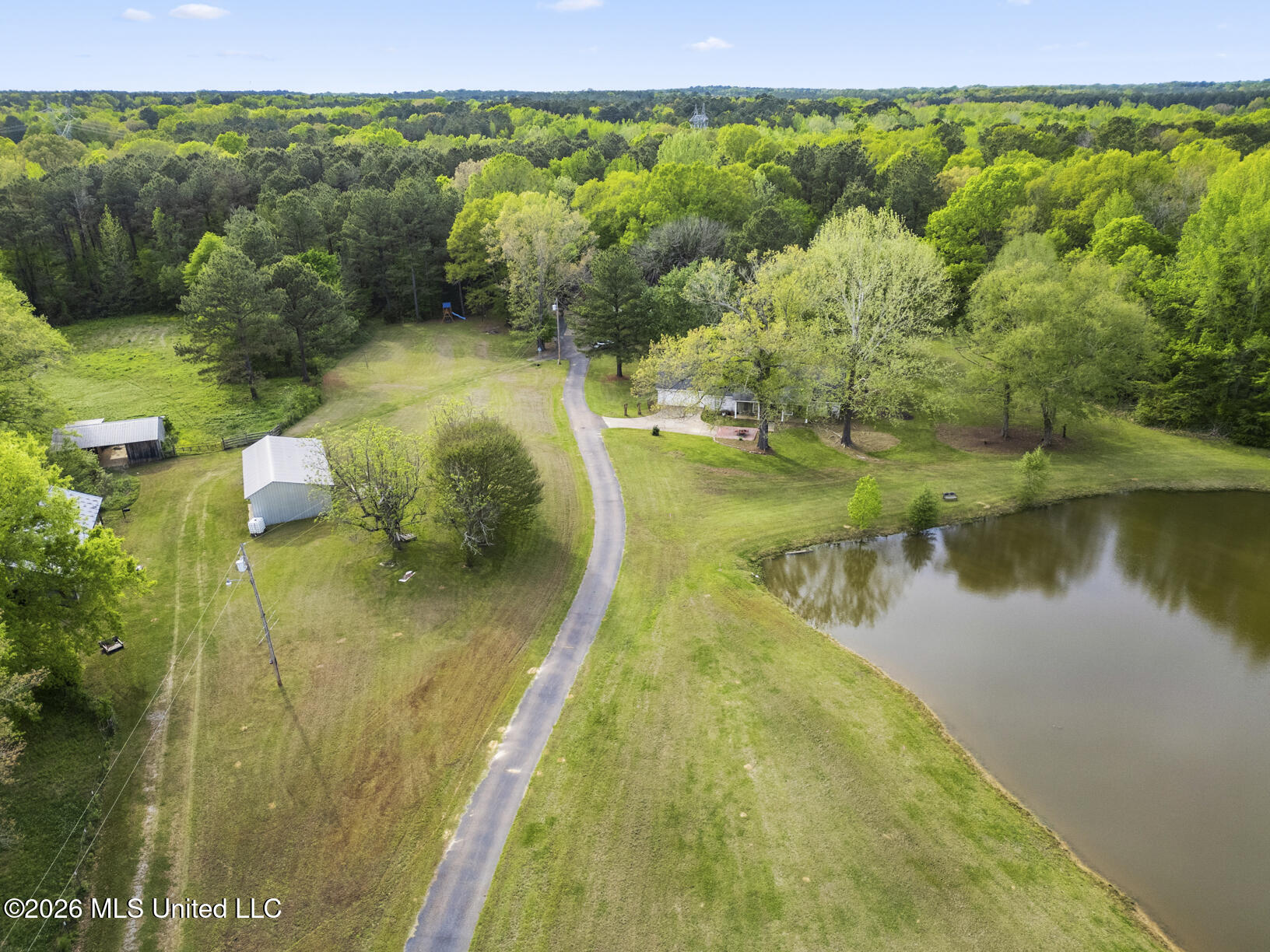 Undisclosed Address Camden, MS 39045 - Photo 15 of 124 279 Rocky Hill Rd drone2-11