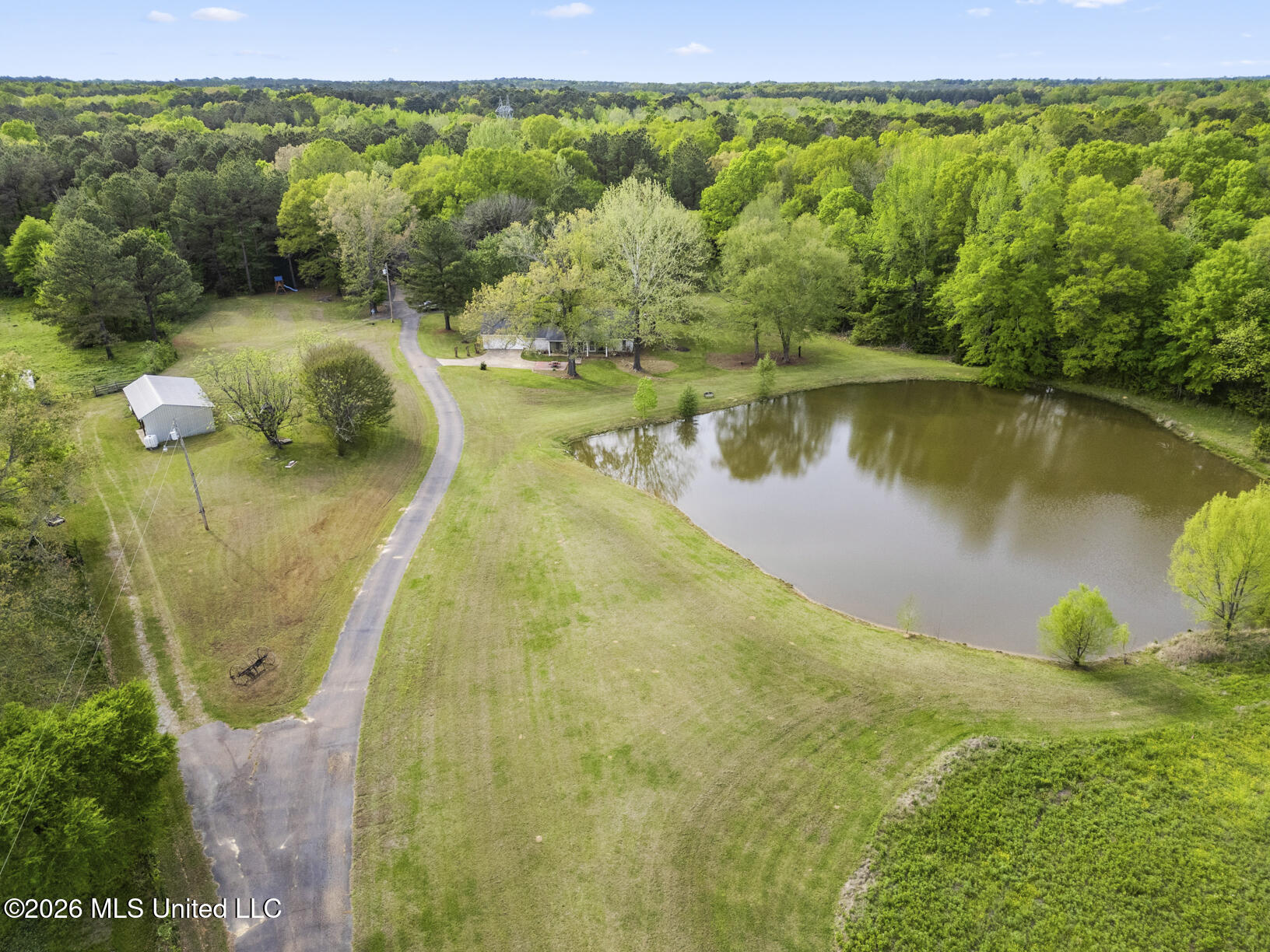Undisclosed Address Camden, MS 39045 - Photo 16 of 124 279 Rocky Hill Rd drone2-12