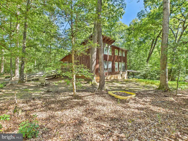 a view of outdoor space with trees