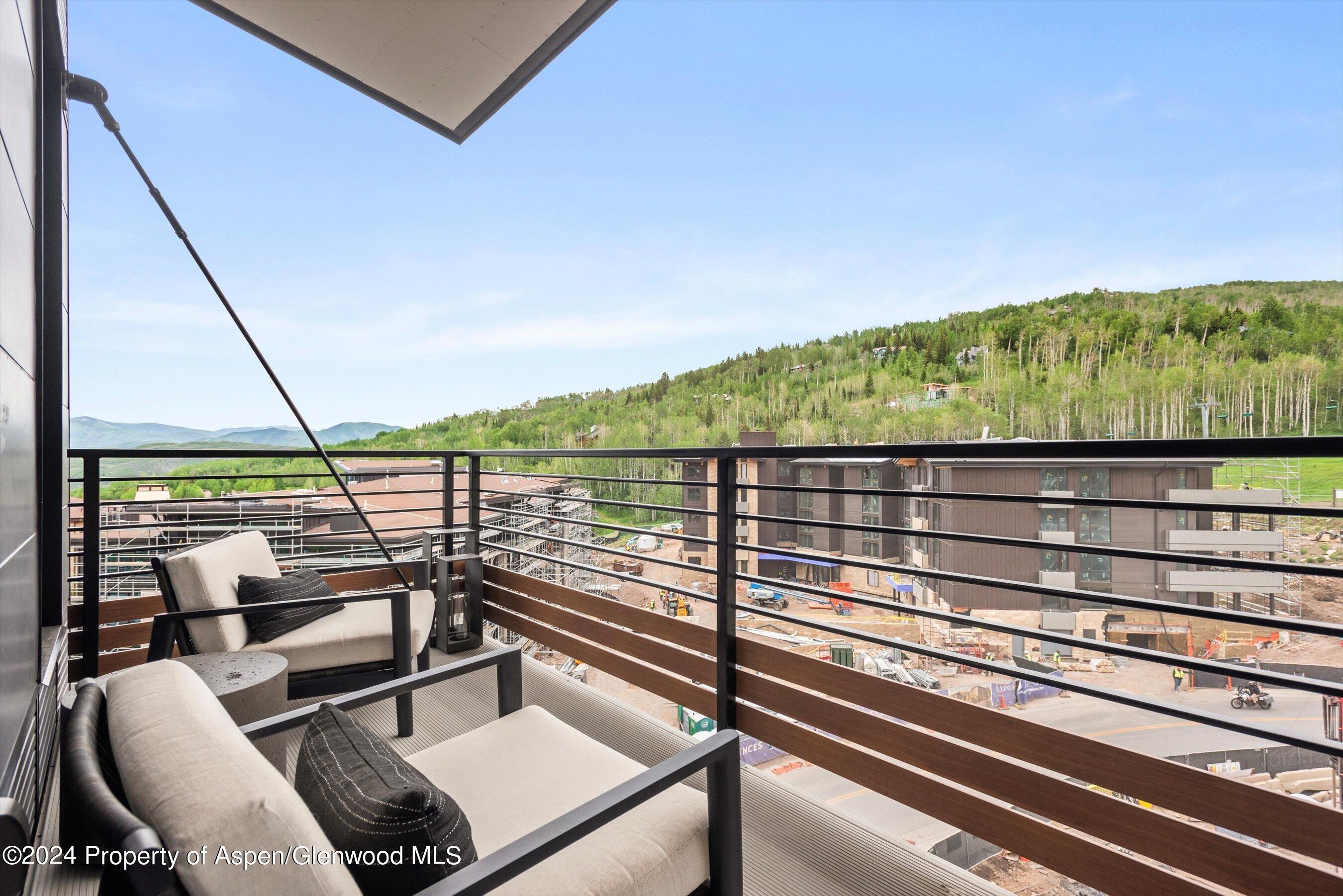 119 Wood Road, Unit 608 Snowmass Village, CO 81615 - Photo 18 of 28 Balcony