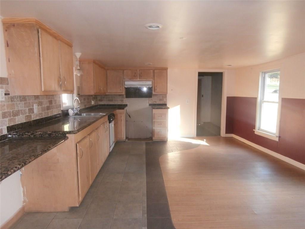 124 River Road Steep Falls, ME 04085 - Photo 2 of 22 Large eat in Kitchen leading into...