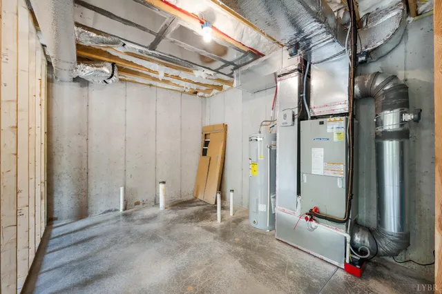 a bathroom with a granite countertop shower