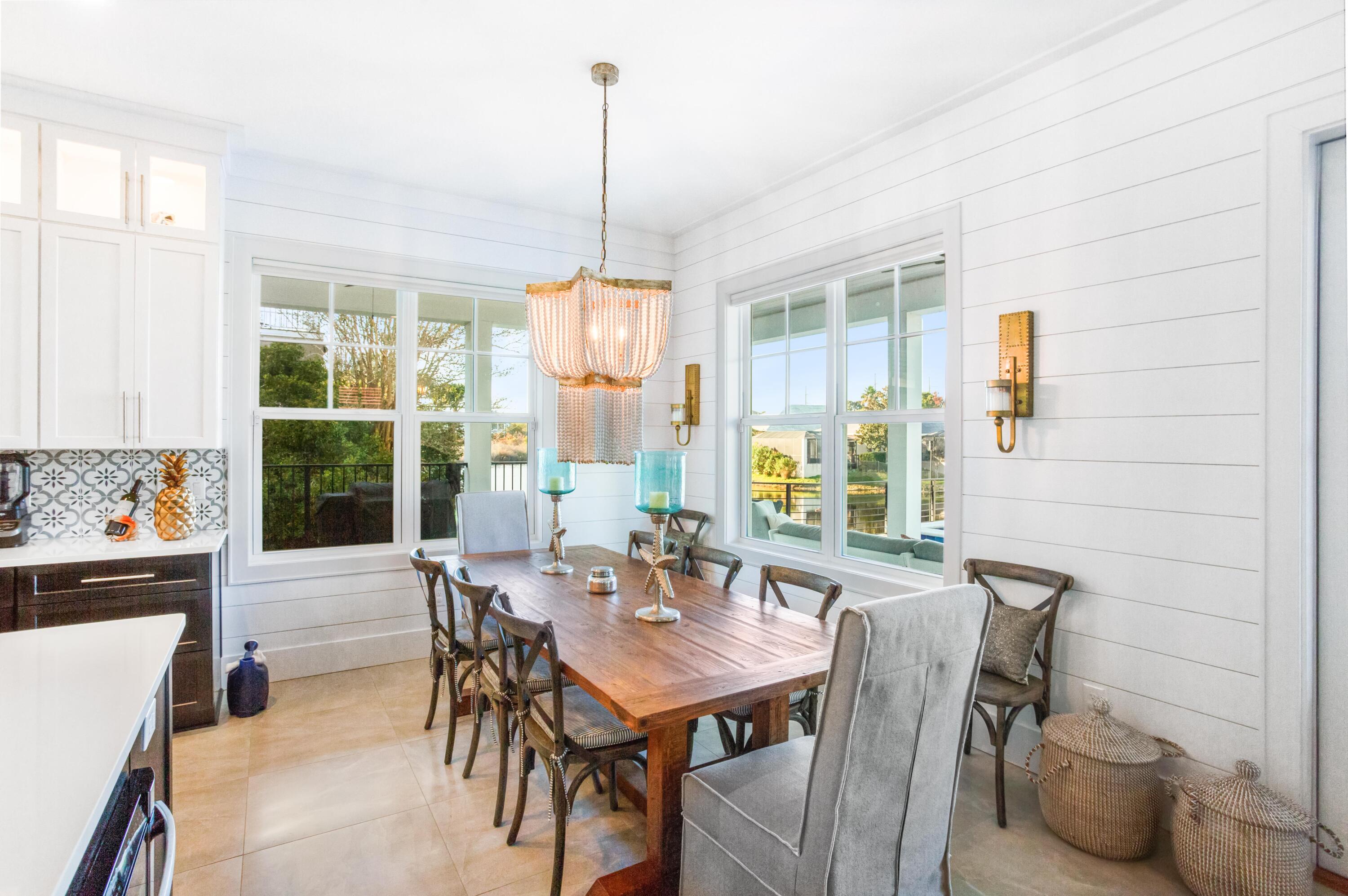 4627 Sunset Pointe Destin, FL 32541 - Photo 15 of 64 a view of a dining room with furniture window and outside view