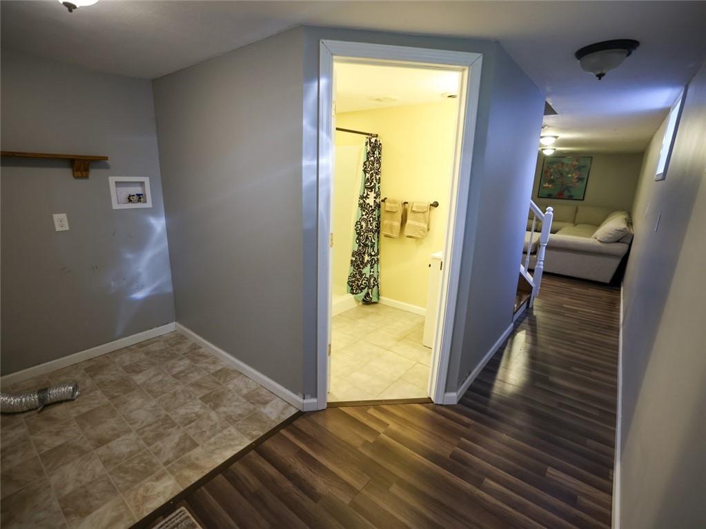 1381 Logan Road Gibsonia, PA 15044 - Photo 12 of 24 a view of hallway with wooden floor