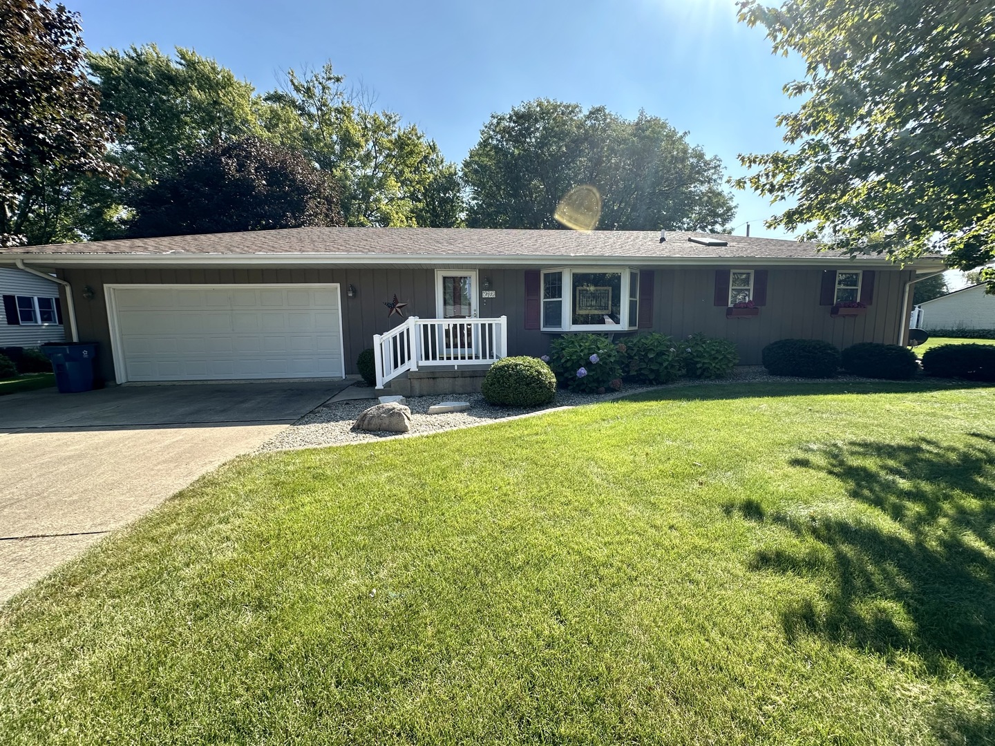 203 North Pleasant Street Ohio, IL 61349 - Photo 2 of 2 a view of a yard in front of a house