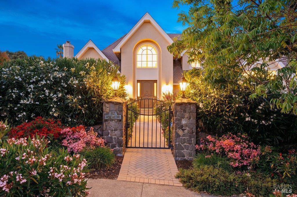 82 McNear Drive San Rafael, CA 94901 - Photo 6 of 54 a front view of a house with a yard