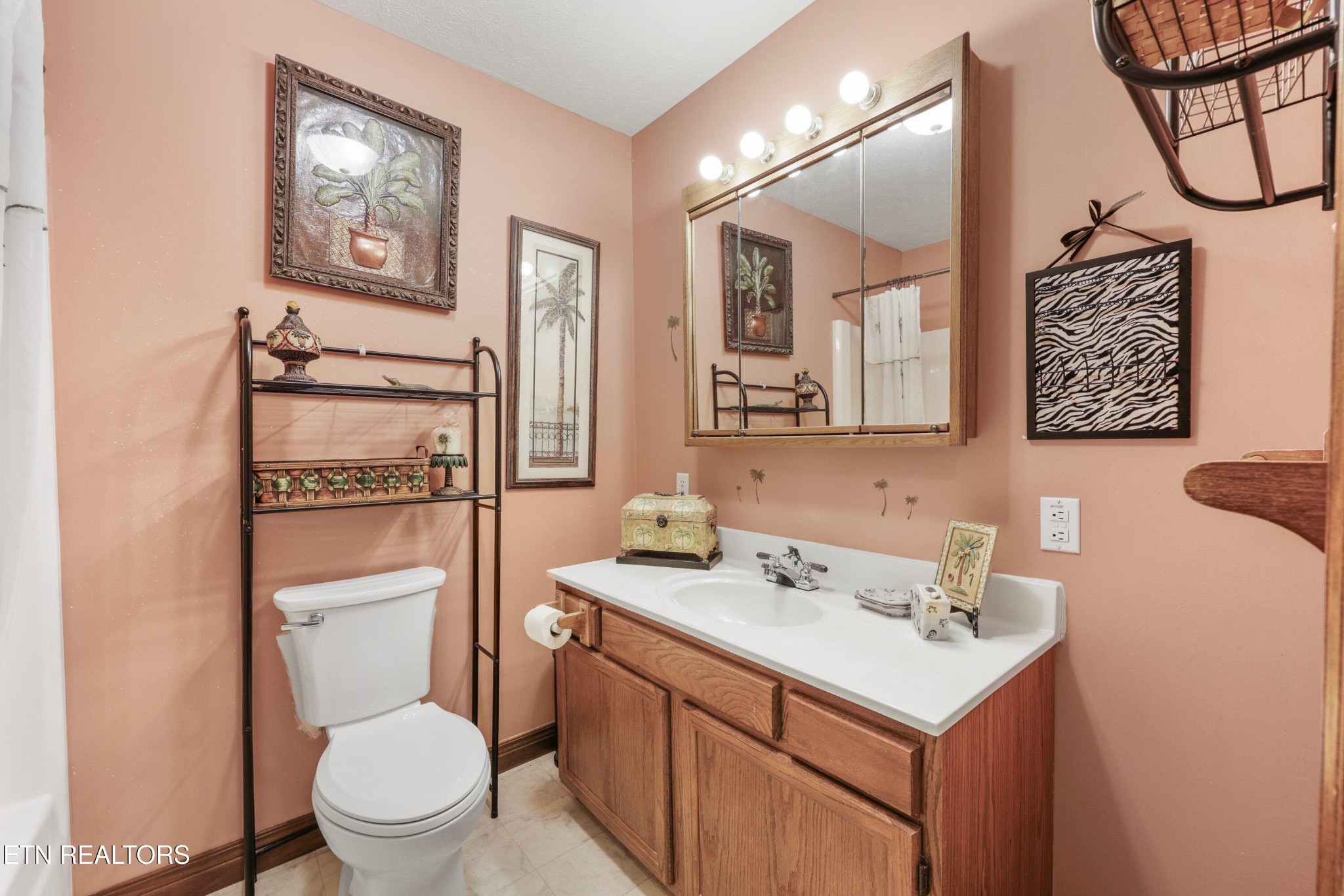 235 Davidson Hollow Road Heiskell, TN 37754 - Photo 43 of 43 a bathroom with a sink a toilet and mirror