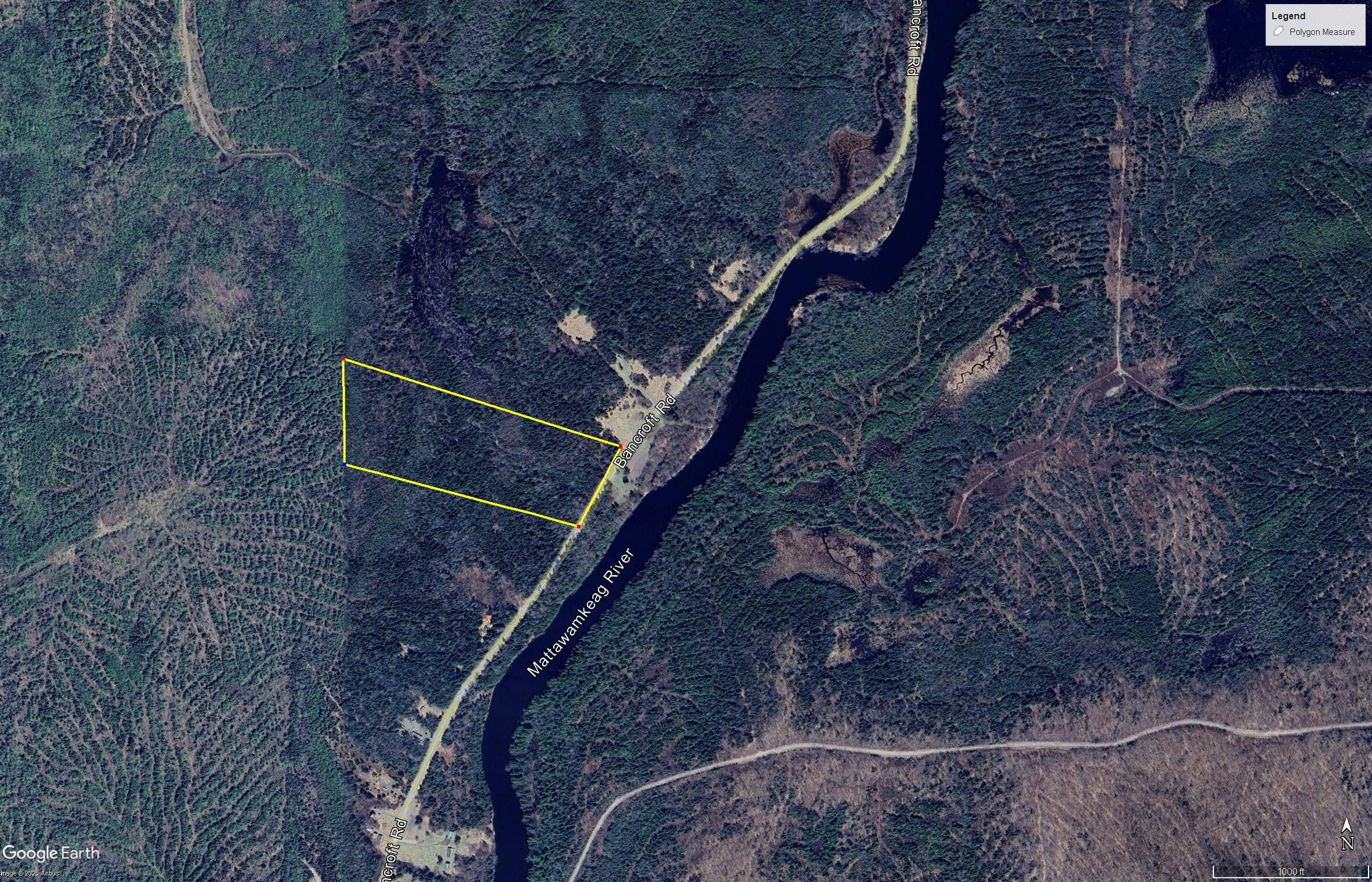 2243 Bancroft Road Bancroft, ME 04497 - Photo 3 of 12 Bancroft north 24 acre aerial