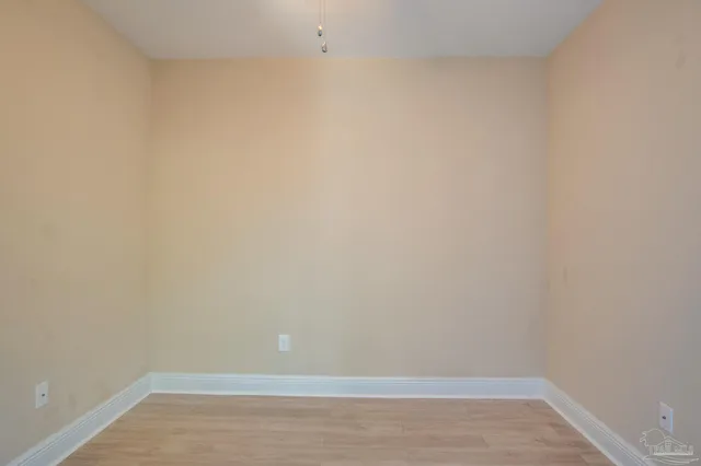 a view of a wooden roof deck