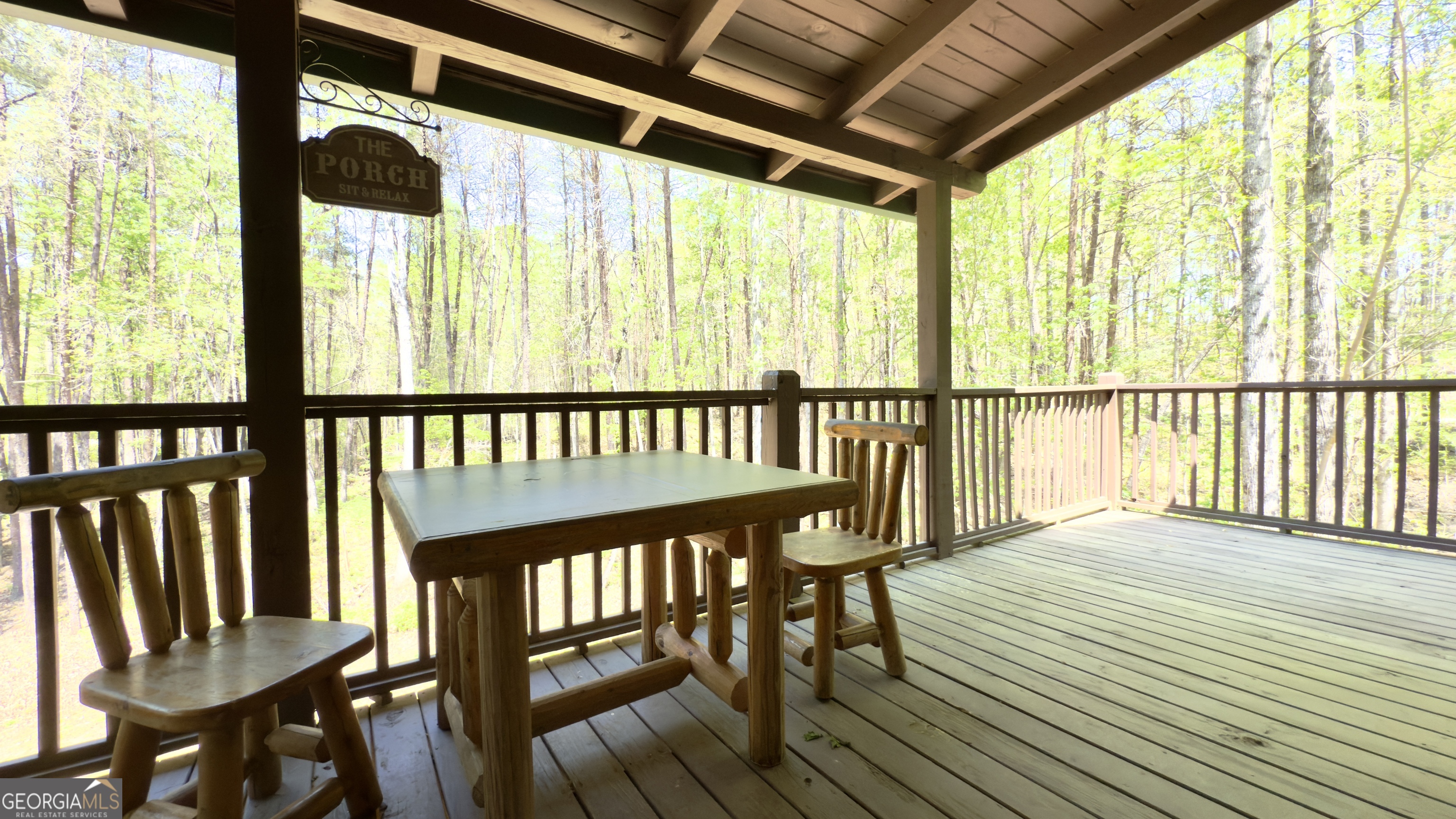 469 Vista View Place Cleveland, GA 30528 - Photo 32 of 39 a view of a balcony with wooden floor