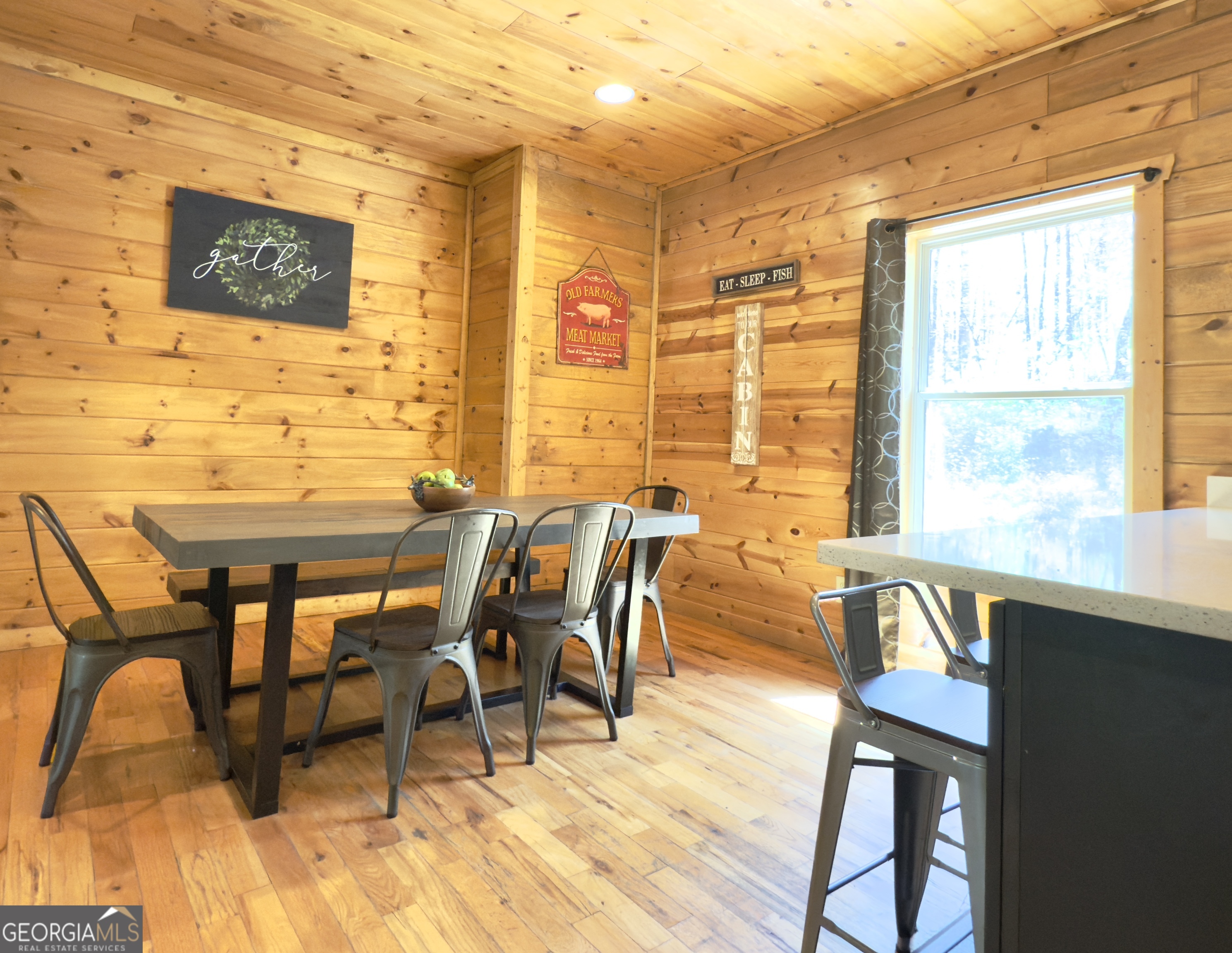 469 Vista View Place Cleveland, GA 30528 - Photo 10 of 39 a view of a dining room with furniture and a window