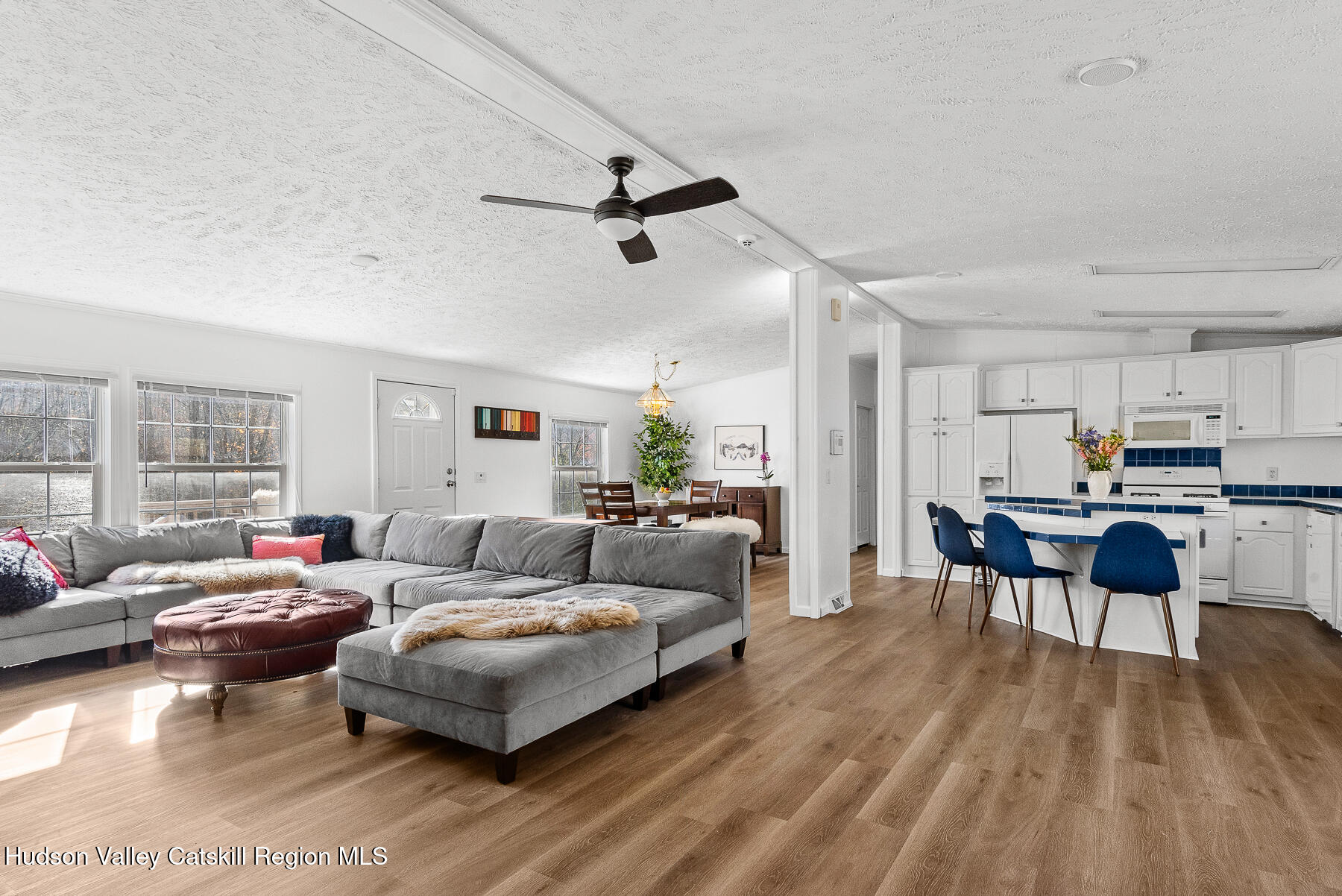 2685 Red Kill Road Fleischmanns, NY 12430 - Photo 12 of 31 a living room with furniture and a wooden floor