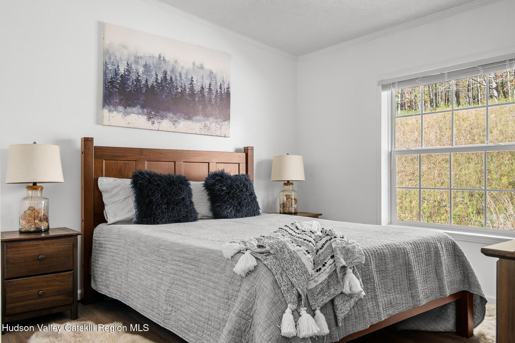 2685 Red Kill Road Fleischmanns, NY 12430 - Photo 25 of 31 a bedroom with a bed and a window