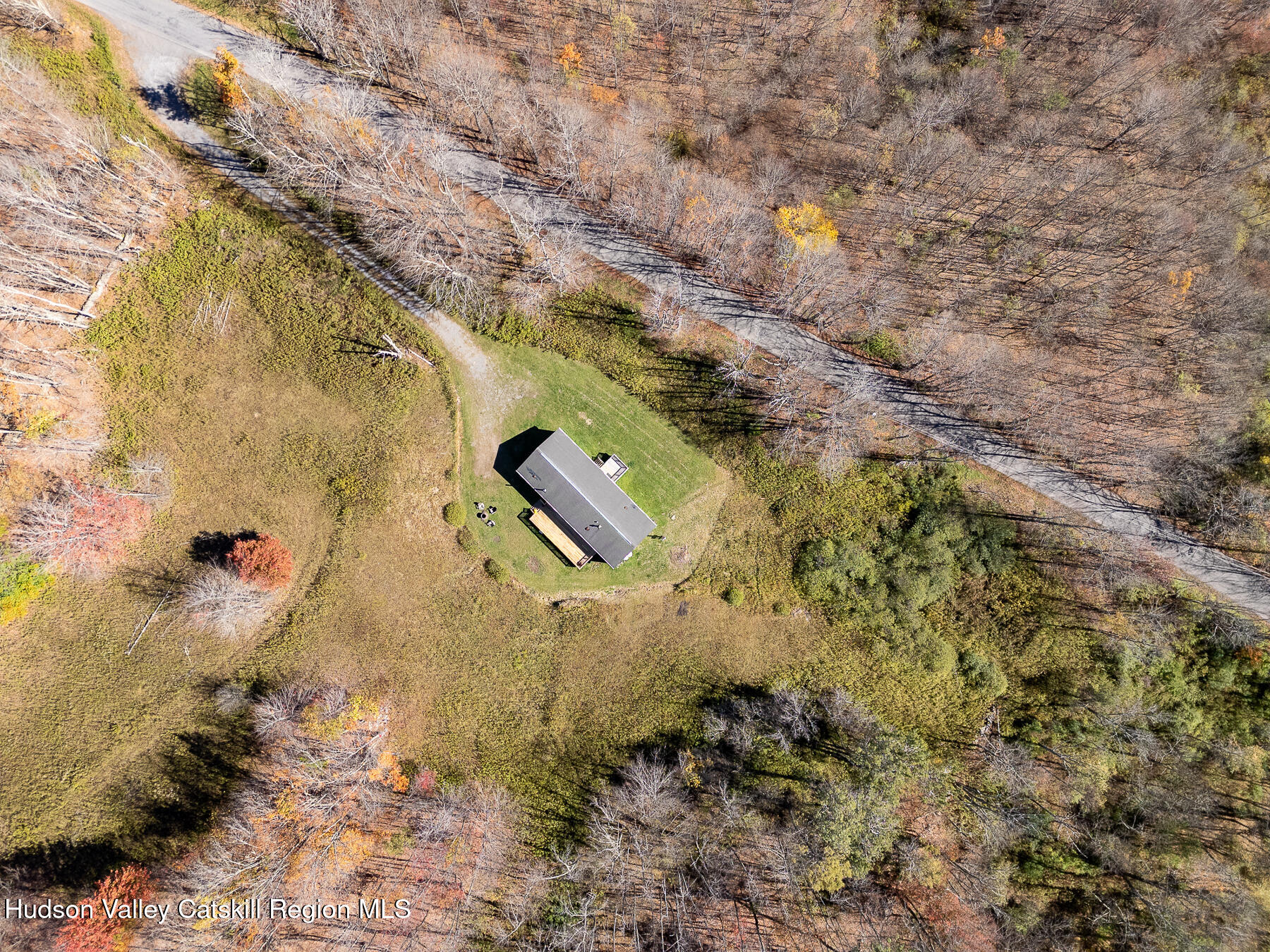 2685 Red Kill Road Fleischmanns, NY 12430 - Photo 8 of 31 a aerial view of a house with a yard