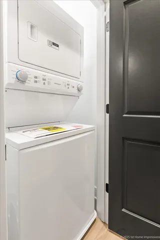 a close up of a washer and dryer
