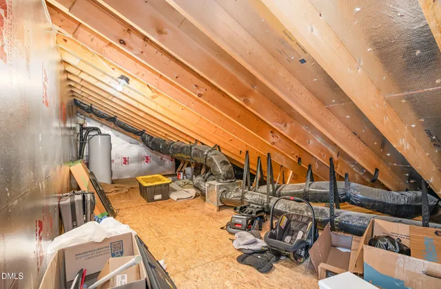 a view of a patio with table and chairs