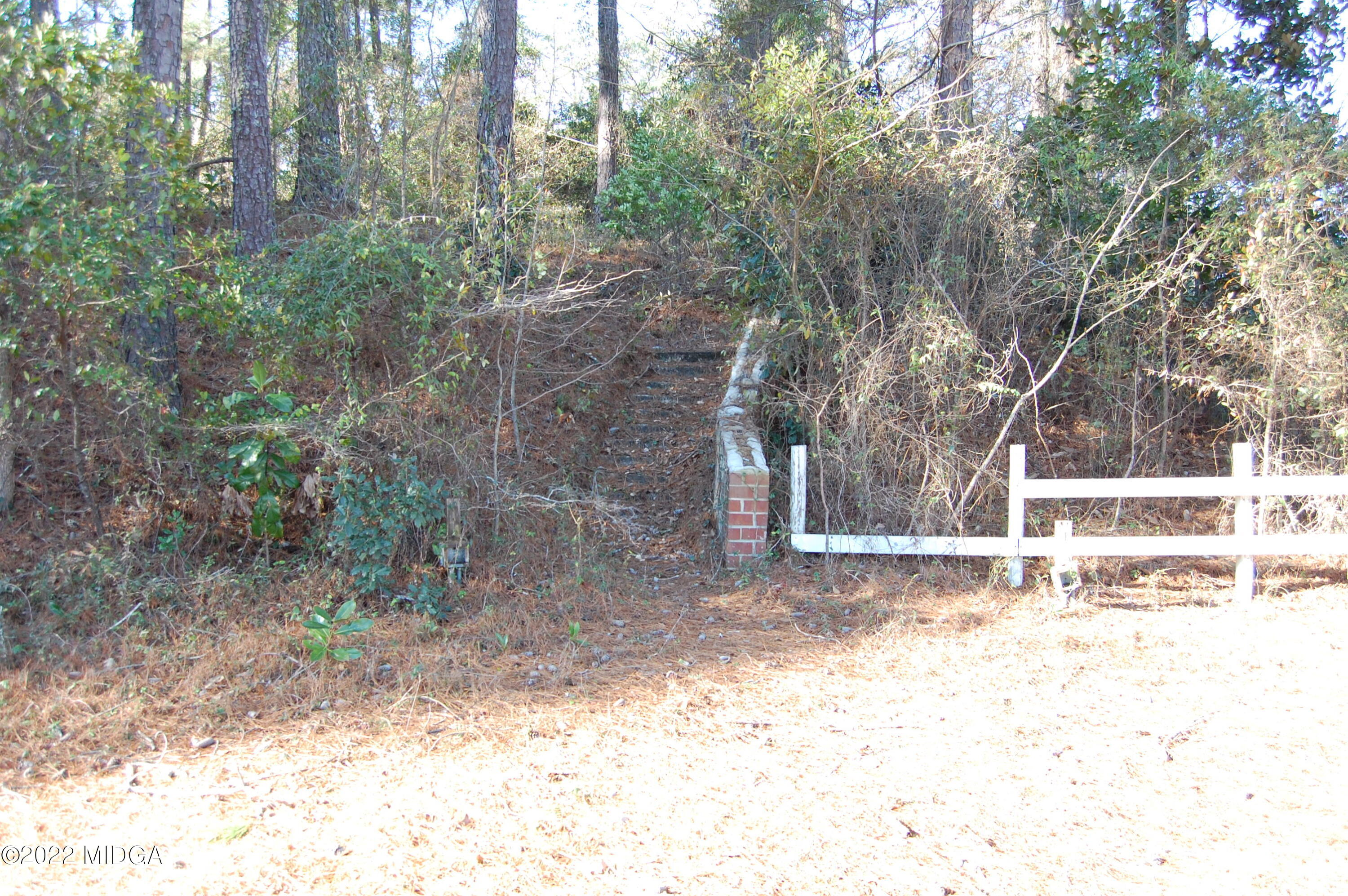 2802 Jeffersonville Road Macon, GA 31217 - Photo 16 of 32 a view of a yard with trees in the background