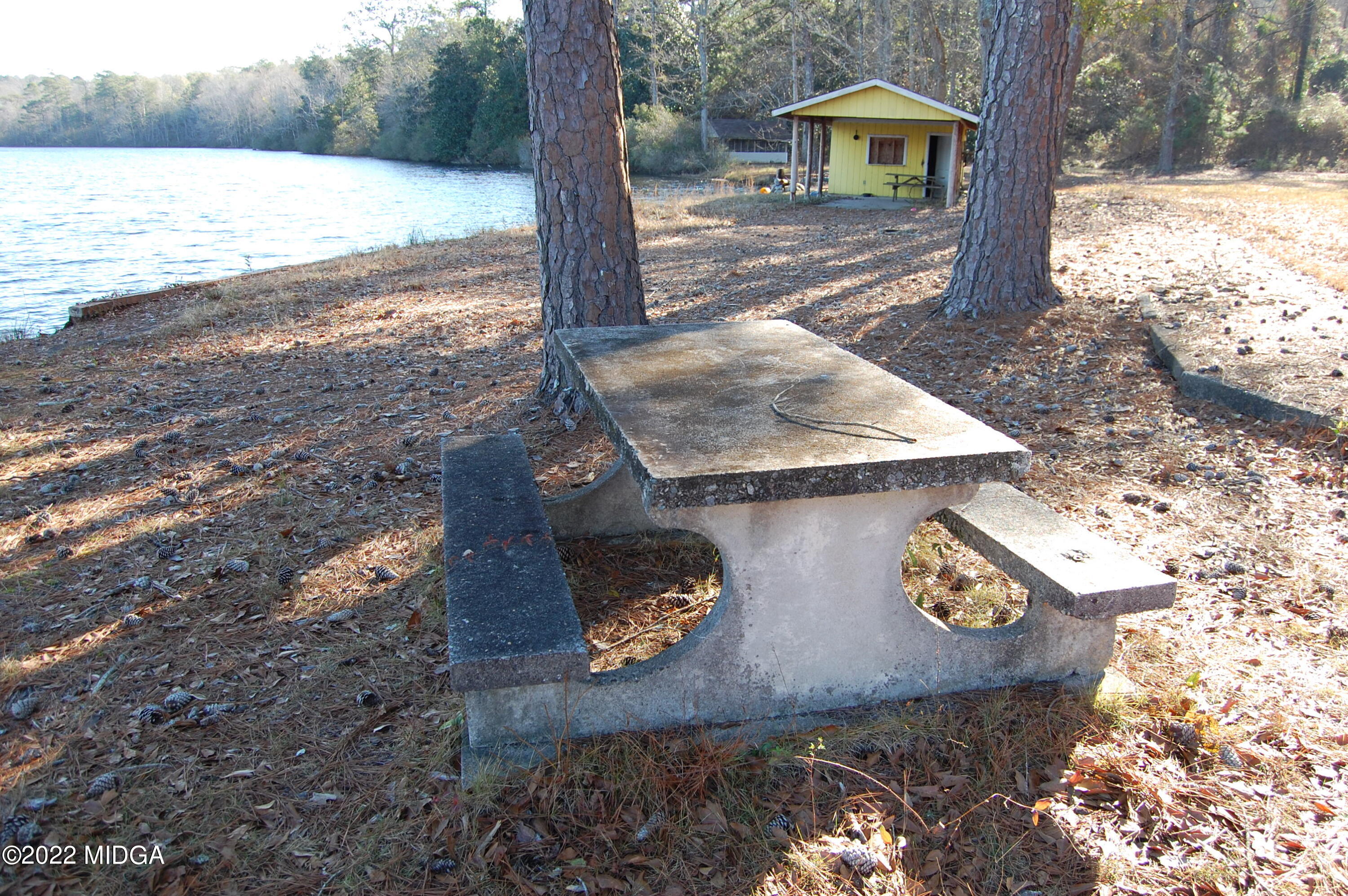 2802 Jeffersonville Road Macon, GA 31217 - Photo 10 of 32 a view of a house with backyard and trees