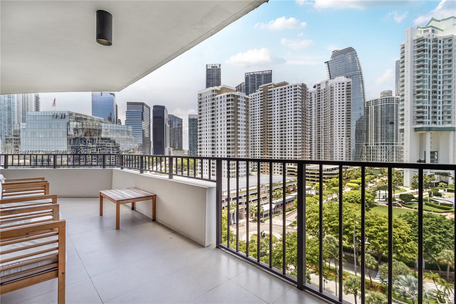 520 Brickell Key Drive, Unit A1421 Miami, FL 33131 - Photo 29 of 34 a view of balcony with city view