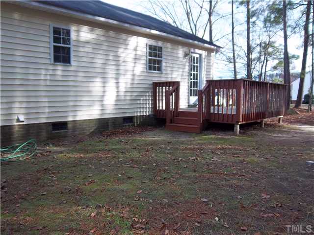 1003 Delham Road Knightdale, NC 27545 - Photo 11 of 18 Freshly stained deck