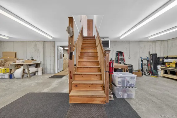 a room with storage and utility