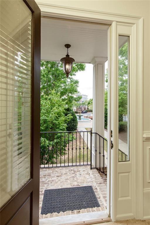 956 Persimmon Point Northeast Sandy Springs, GA 30328 - Photo 3 of 35 a view of a porch with a door