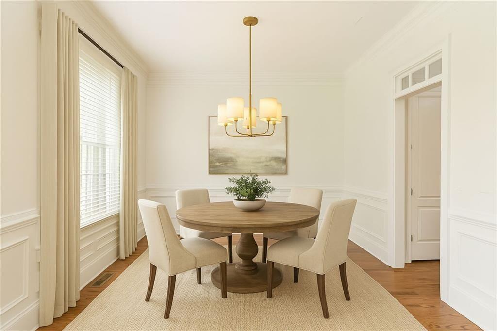 956 Persimmon Point Northeast Sandy Springs, GA 30328 - Photo 5 of 35 a dining room with furniture and window