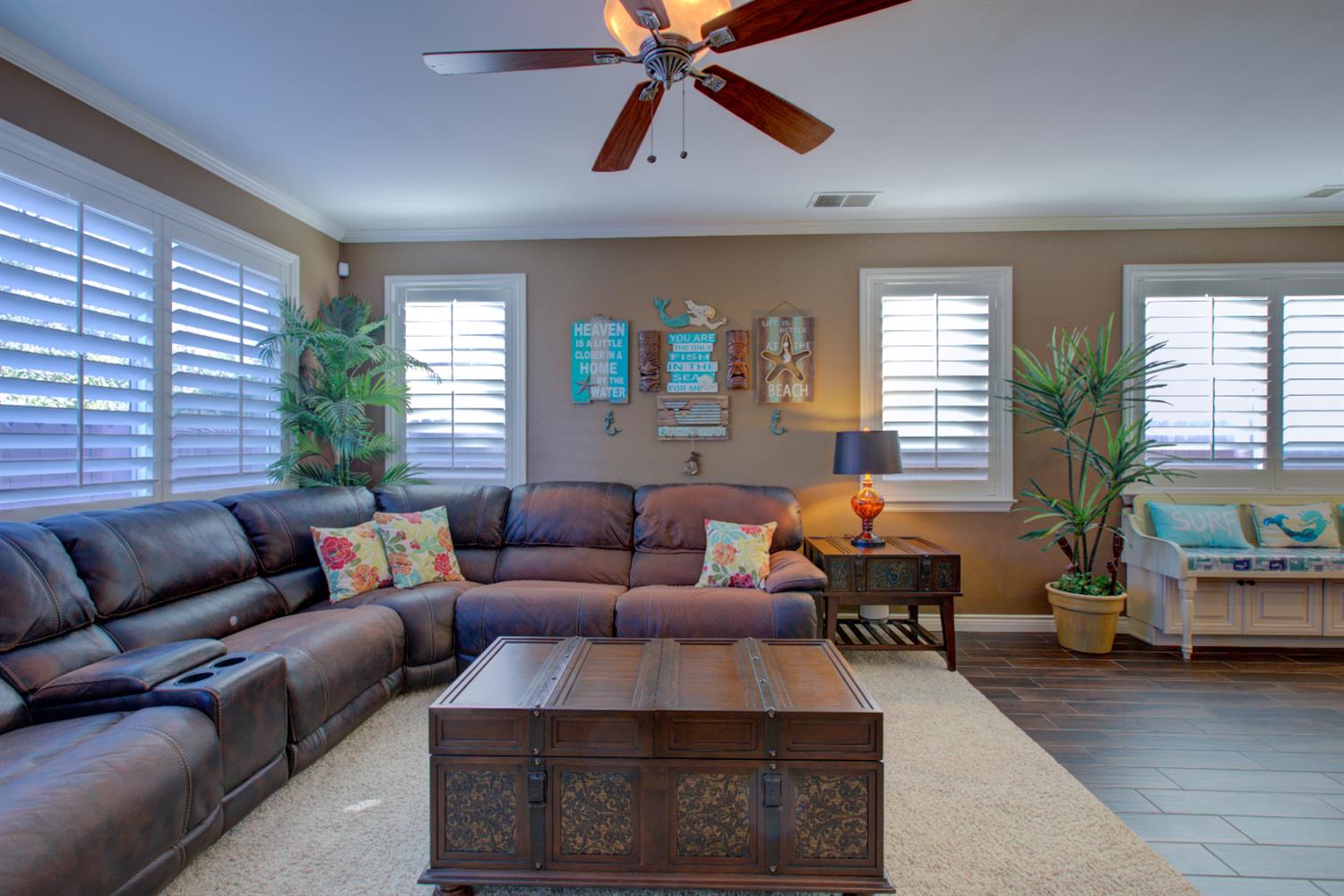 621 Bouma Lane Ripon, CA 95366 - Photo 40 of 78 a living room with furniture and a large window