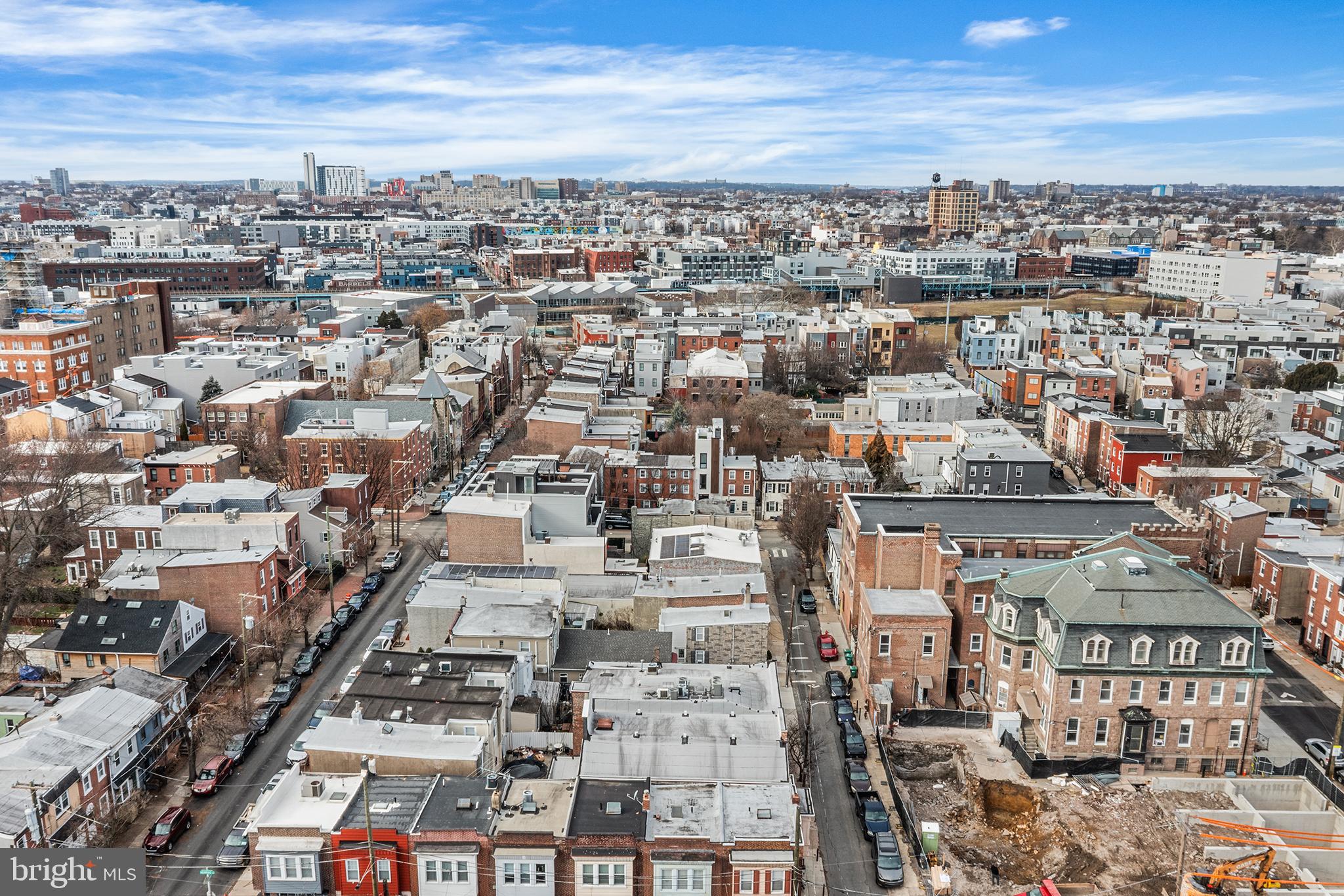 1506 East Wilt Street Philadelphia, PA 19125 - Photo 49 of 50 an aerial view of a city