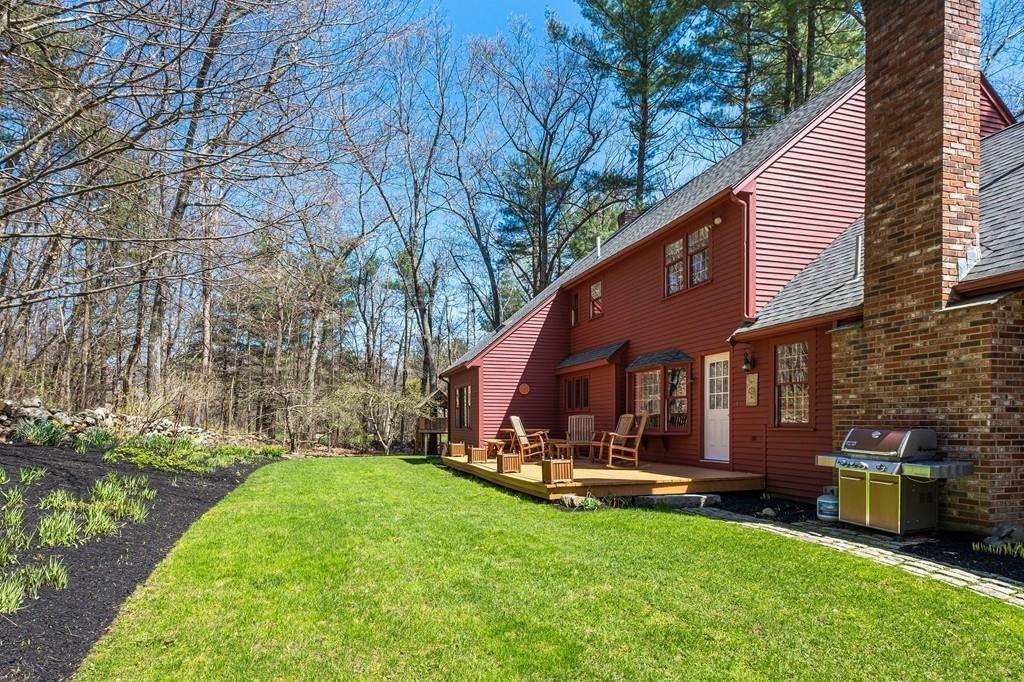 70 B Baldpate Road Boxford, MA 01921 - Photo 36 of 40 a view of a house with backyard