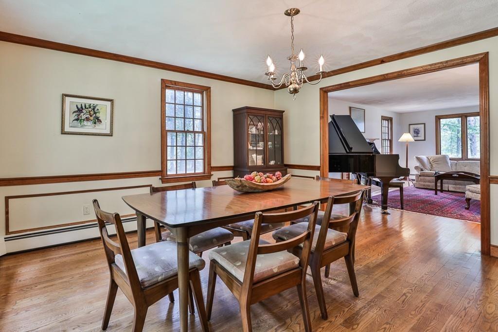 70 B Baldpate Road Boxford, MA 01921 - Photo 8 of 40 a view of a dining room with furniture window and wooden floor