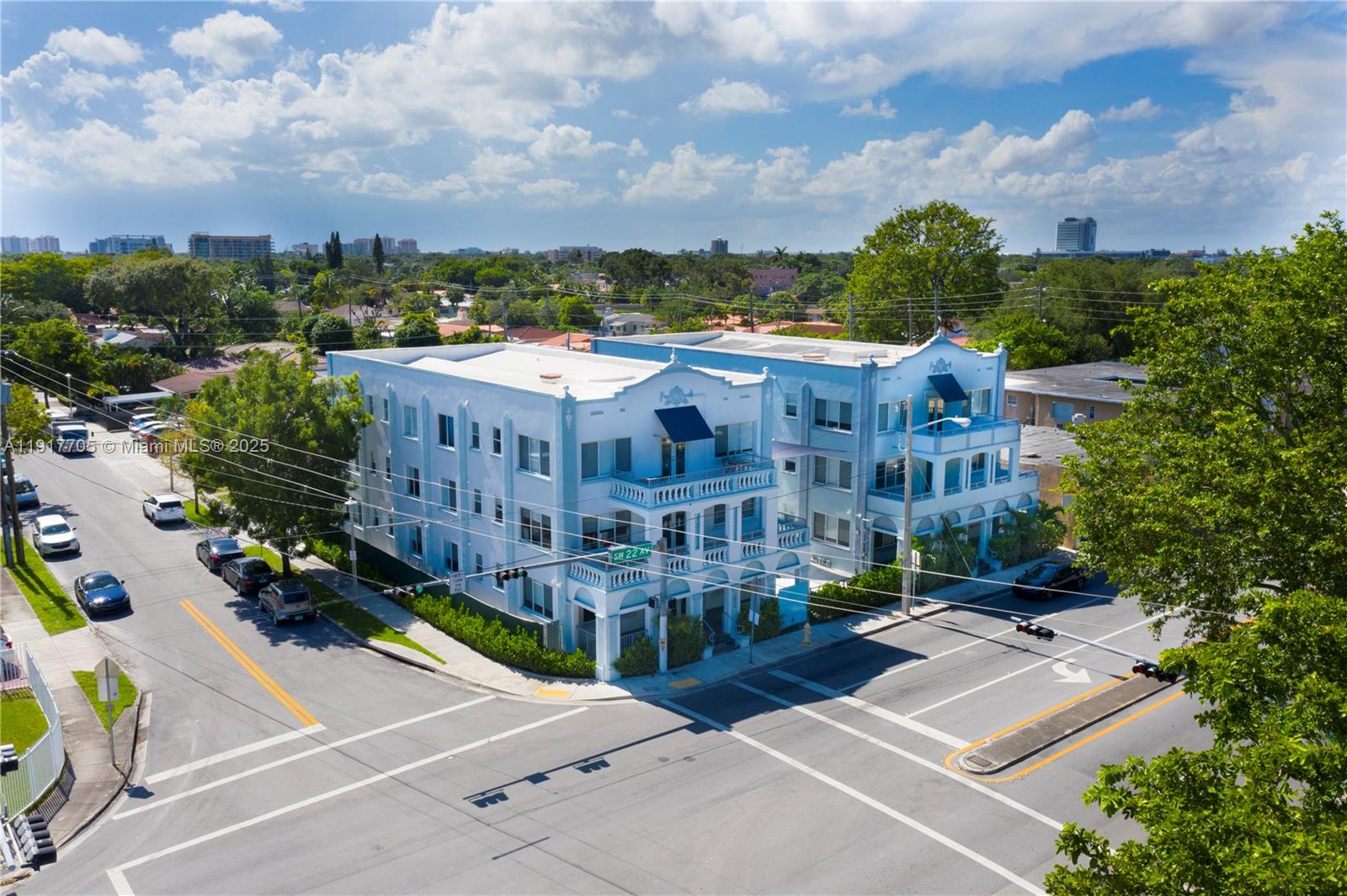 1814 Southwest 22nd Avenue, Unit 4 Miami, FL 33145 - Photo 9 of 11 a view of a city with tall buildings
